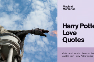 Celebrate love with these enchanting quotes from Harry Potter series.