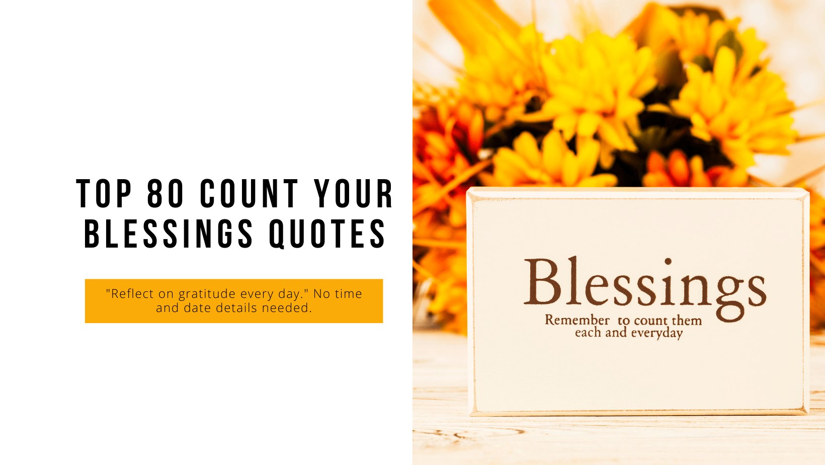 Top 80 Blessings Quotes
