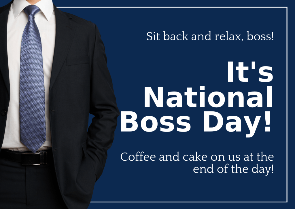 Its National Boss Day
