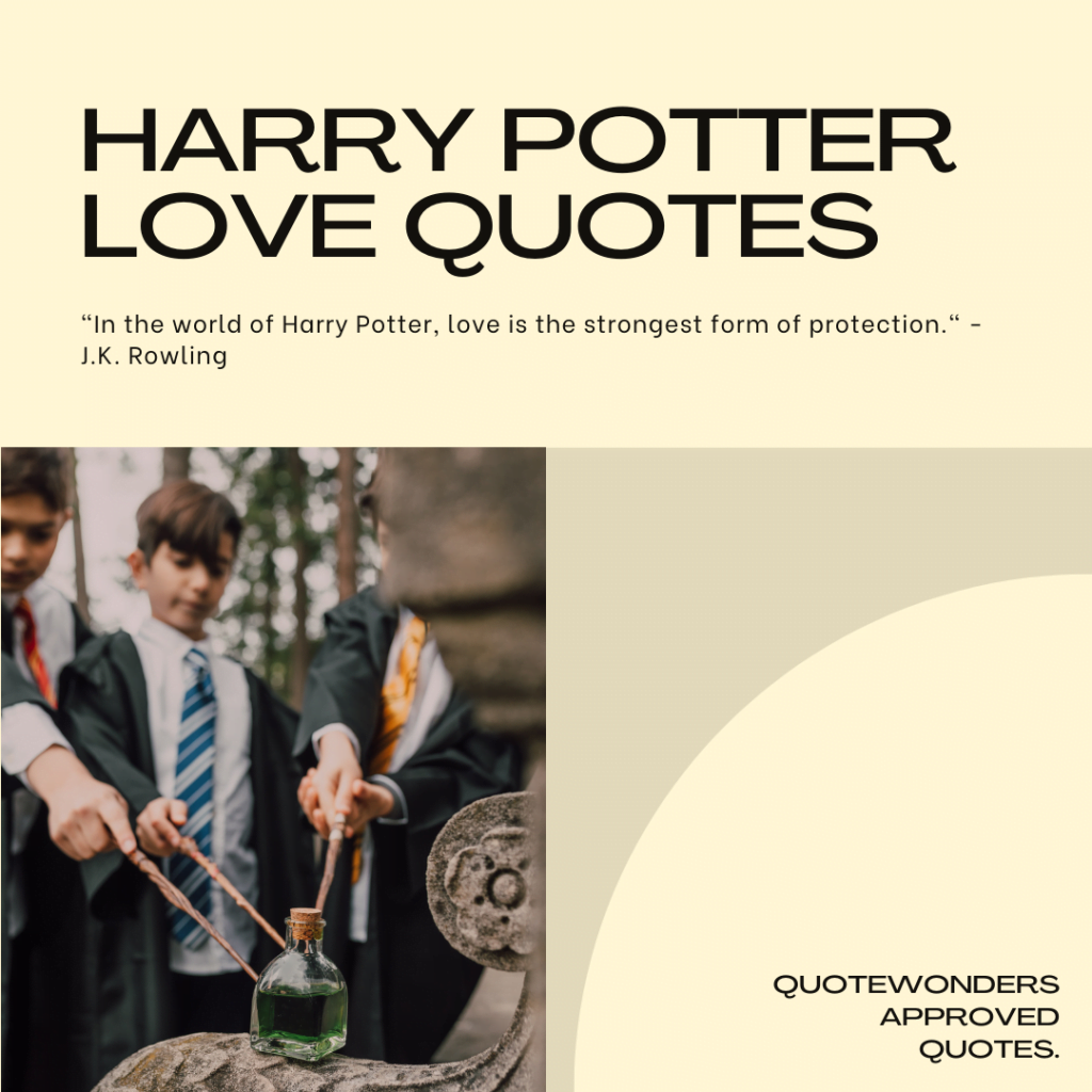 Harry Potter Love Quotes - Quote Wonders