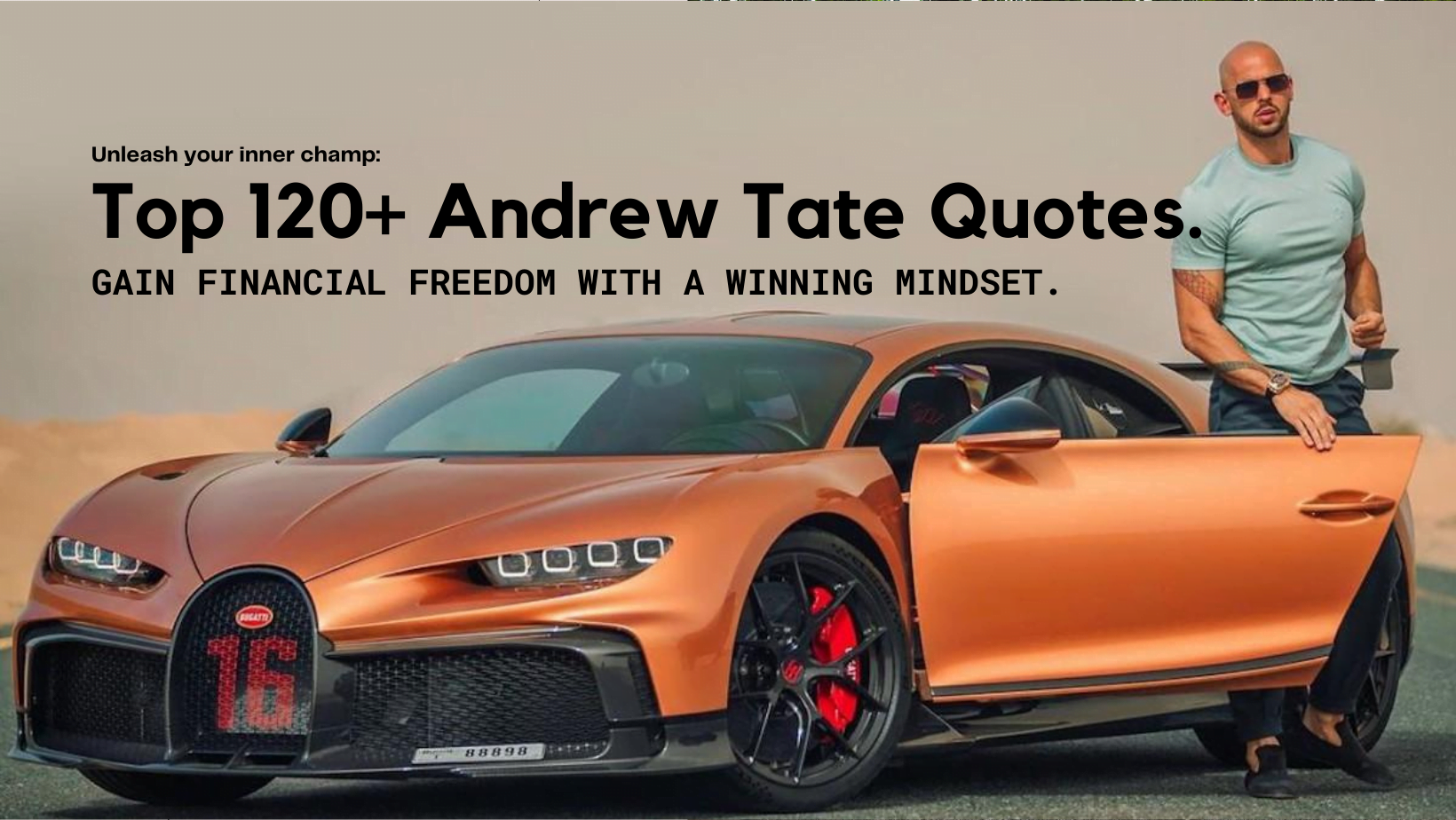 Andrew Tate Quotes: Top Inspirational and Motivational Sayings for Life and  Success! - Quote Wonders